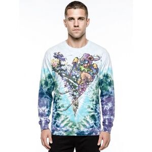 GRATEFUL DEAD | Vintage 1996 Single Stitch Long Sleeve Bears Skiing Tee Large